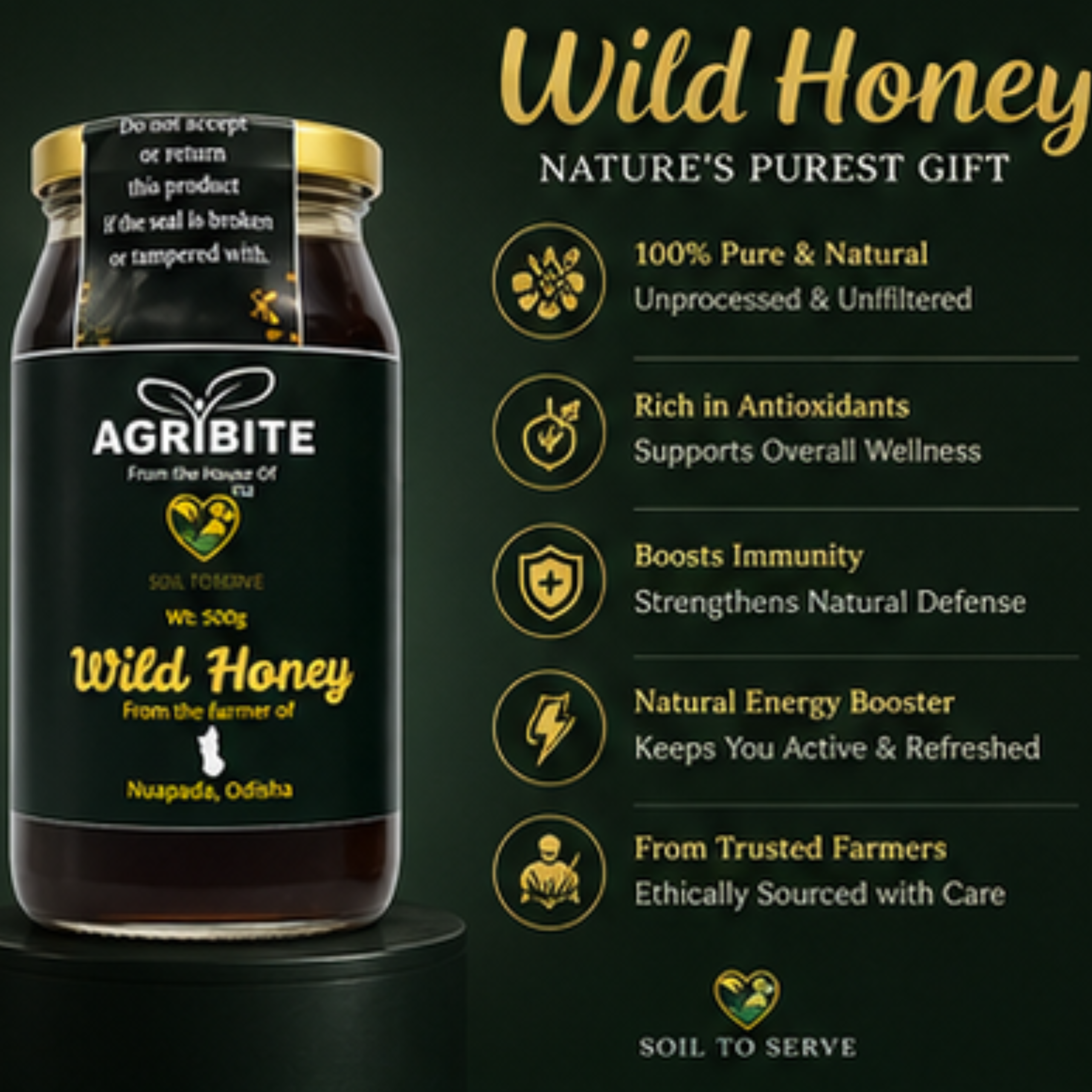 Agribite Pure Wild Honey - Image 6