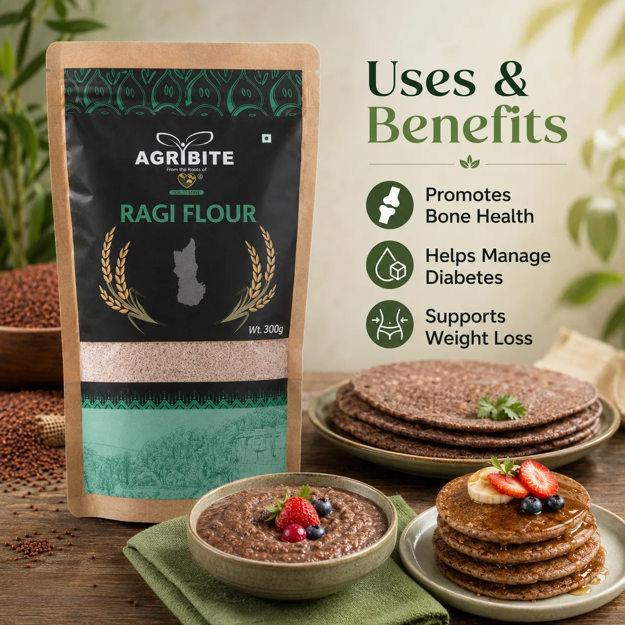 Agribite Ragi Flour from the farmer of Nuapada - Image 4