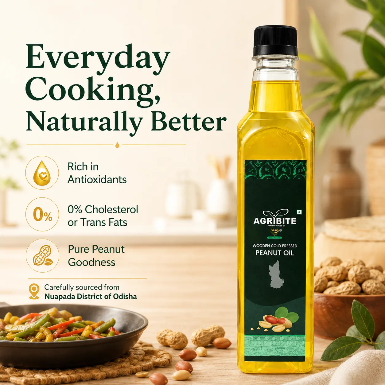 Agribite Peanut Oil from the Farmer of Nuapada - Image 3